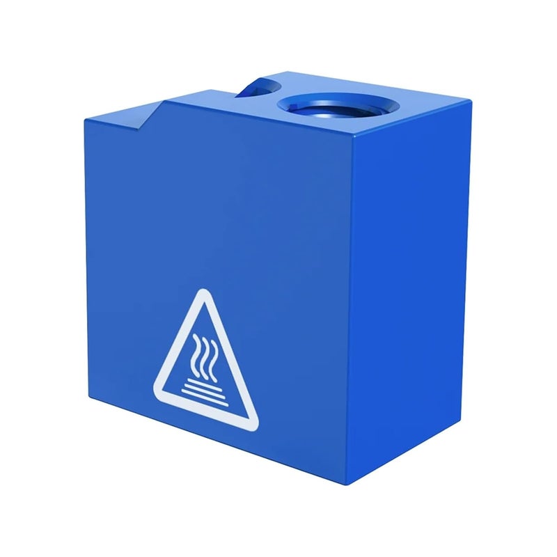 Blue Aluminium 4pcs Volcano V2 Heated Block For E3D V6 Hotend Extruder 3D Printer Parts - Image 1
